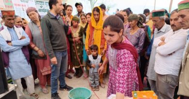 AYUSH Kisan Mela organised in Ser village of Rajgarh - Villagers availed free health services HIMACHAL HEADLINES
