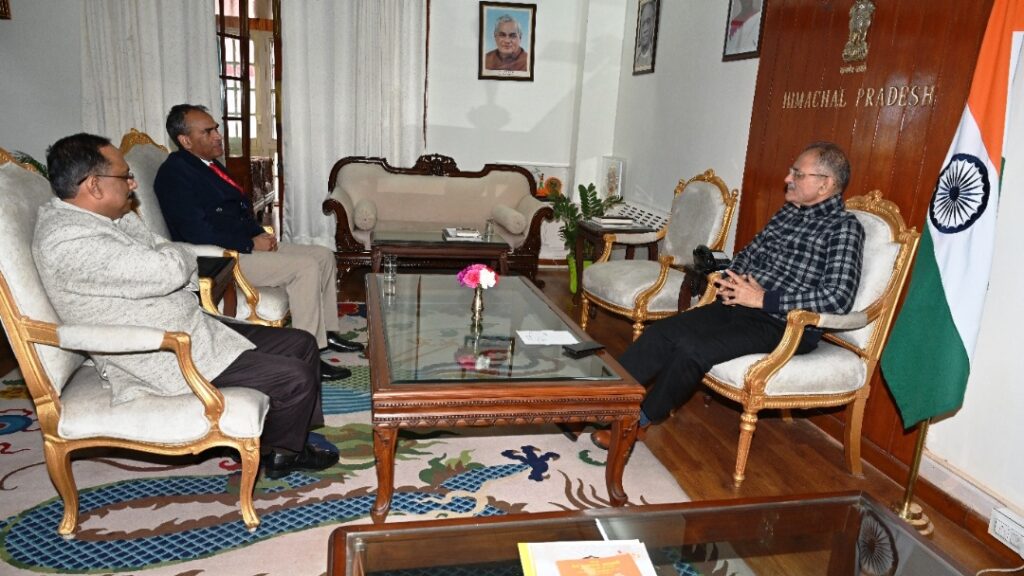 CS and DGP call on Governor Gupta CS and DGP call on Governor Gupta HIMACHAL HEADLINES