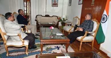 CS and DGP call on Governor Gupta HIMACHAL HEADLINES