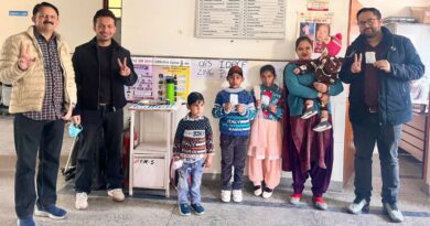ORS packets and zinc tablets distributed to children at Junga Hospital