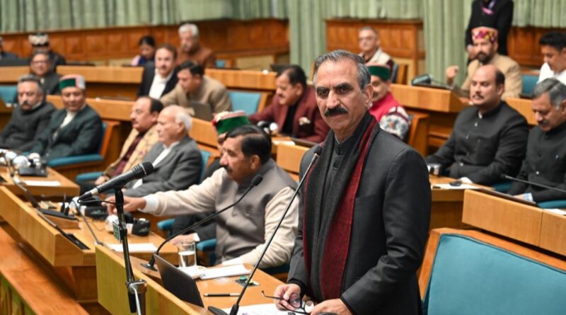 Empowering the Soil: CM Sukhu's Vision for a Self-Reliant Rural Himachal HIMACHAL HEADLINES