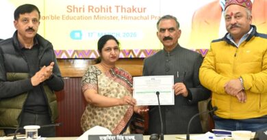 Chail Koti College secured third position in the state level ranking HIMACHAL HEADLINES