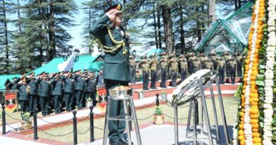 Renovated Shraddhanjali Sthal reopens at Army Heritage Museum Shimla HIMACHAL HEADLINES