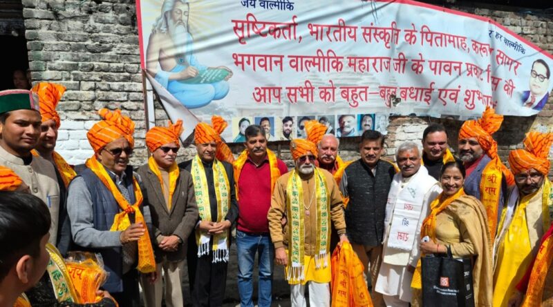 Shimla came alive with a grand Ram Navami procession, echoing with chants of Jai Shri Ram HIMACHAL HEADLINES