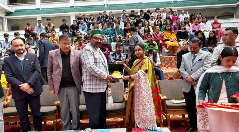 Chail - Meritorious students honoured at the annual function of Koti College HIMACHAL HEADLINES