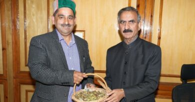 Himachal Government strengthens rural economy by promoting natural farming: Sukhu HIMACHAL HEADLINES