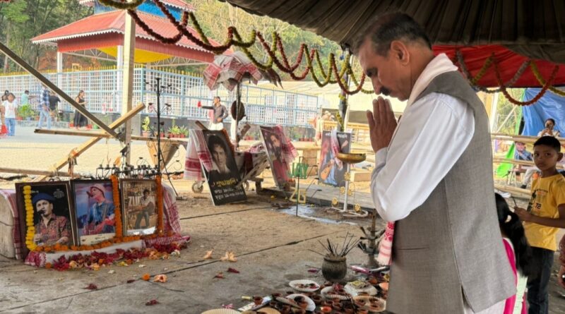 Sukhu visited Zubeen Kshetra in Sonapur near Guwahati HIMACHAL HEADLINES