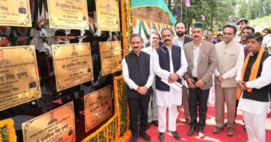 Sukhu dedicates development projects worth Rs. 51.10 crore in Kasumpti HIMACHAL HEADLINES