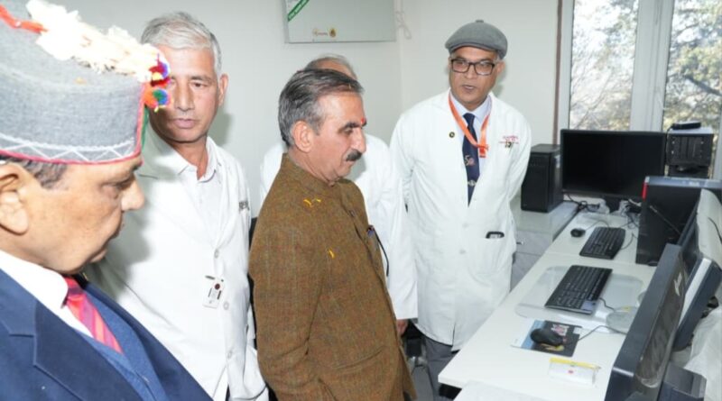 Sukhu inaugurates Nuclear Medicine Block at IGMC HIMACHAL HEADLINES