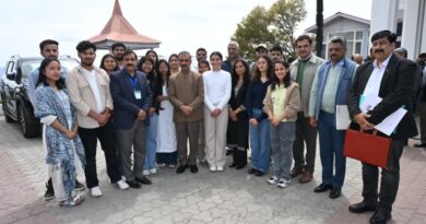 Journalism Students delegation calls on Chief Minister Sukhu HIMACHAL HEADLINES