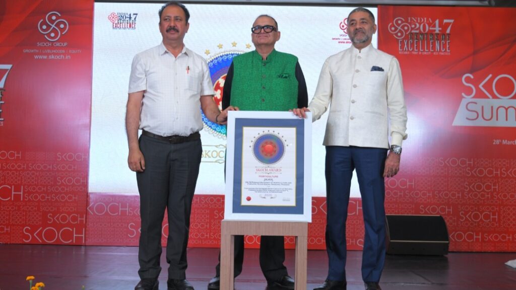 Nauni Varsity Bags SKOCH Award Winner for Silver Category in Horticulture HIMACHAL HEADLINES