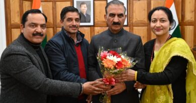 Delegation of State Computer Teacher's Association meets CM Sukhu HIMACHAL HEADLINES
