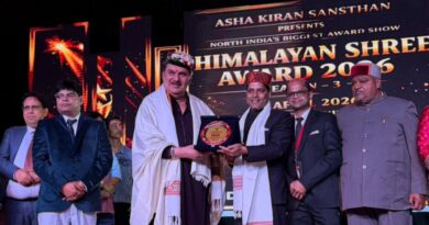 Rajiv Rana graced the Himalayan Shree Awards Season 3, with over 150 celebrities honoured HIMACHAL HEADLINES