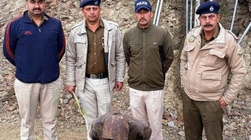 Kingpin of Shimla’s Drug Network Nabbed After Month-Long Chase HIMACHAL HEADLINES