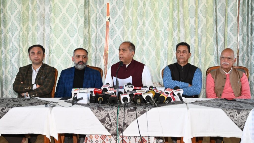 Brutal Killing of 19-Year-Old Student Highlights Alarming Law and Order Crisis in Himachal: Jairam HIMACHAL HEADLINES