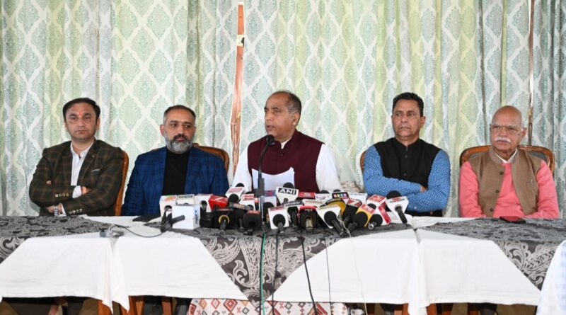 Brutal Killing of 19-Year-Old Student Highlights Alarming Law and Order Crisis in Himachal: Jairam HIMACHAL HEADLINES