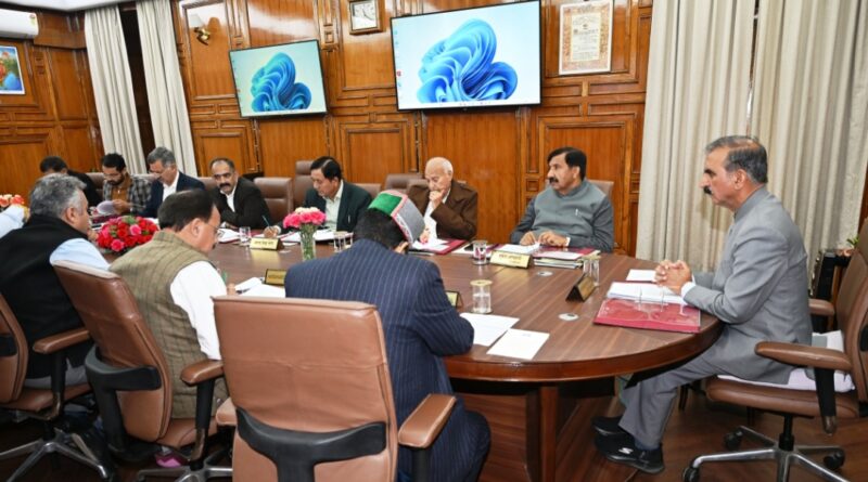 Himachal Cabinet Decisions HIMACHAL HEADLINES