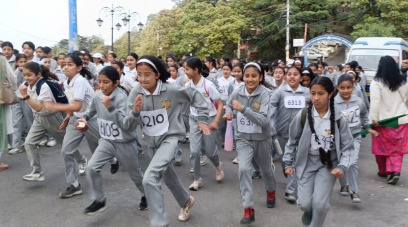 School Marathon – Steps that heal the world HIMACHAL HEADLINES