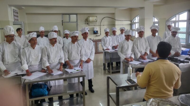 Bachelor in Hotel Management course conducted by HPU HIMACHAL HEADLINES