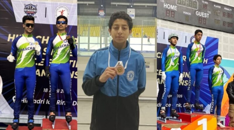 AHS & AHSB Students Qualify for National Ice Skating Championship HIMACHAL HEADLINES