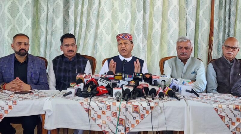 Attempt to Hijack Panchayati Raj Polls, Misuse of Local Funds—Congress Govt Held Democracy Hostage HIMACHAL HEADLINES