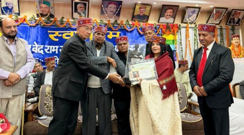 Dr. Savita Sehgal honored with National Award in Folk and Classical Music HIMACHAL HEADLINES