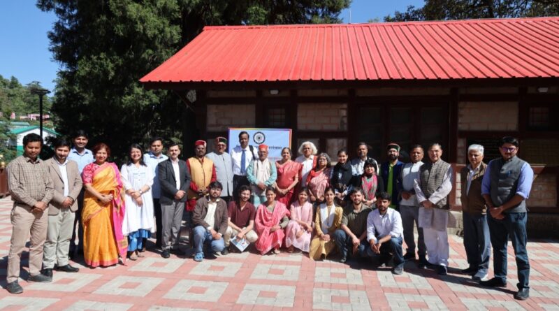 Workshop on Preserving Ancient Himalayan Scripts Wraps Up Successfully at IIAS Shimla HIMACHAL HEADLINES