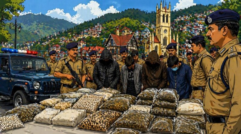 Cracking Down at the Root: A Stronger Fight Against Drug Trafficking in Shimla HIMACHAL HEADLINES