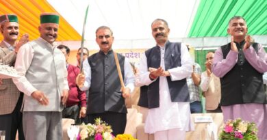 Sukhu inaugurates 500 KW solar power plant in Dharech HIMACHAL HEADLINES