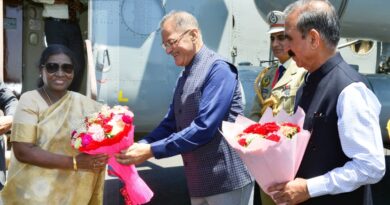 President Murmu accorded warm welcome on arrival in Shimla HIMACHAL HEADLINES