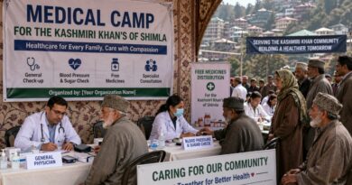 KAASH Foundation, Mumbai Organises Free Medical and Awareness Camp for Kashmiri Khans of Shimla HIMACHAL HEADLINES