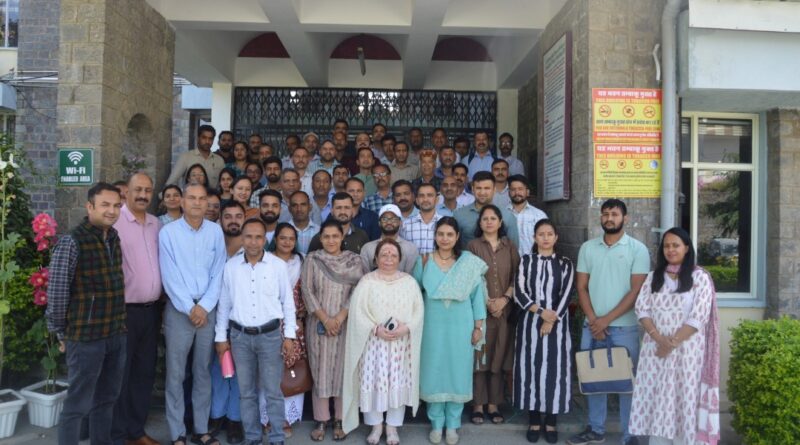 Training on Climate Change Hazards and Disaster Risk Reduction Concludes at Nauni HIMACHAL HEADLINES