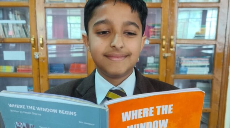 AHSB Celebrates Budding Author Vedant Sharma HIMACHAL HEADLINES