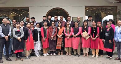HAS officers visited Himaira and enjoyed the mountain cuisine HIMACHAL HEADLINES