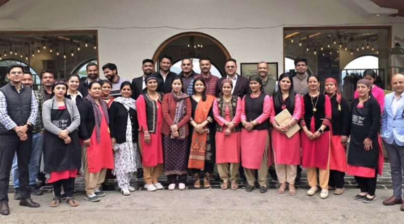 HAS officers visited Himaira and enjoyed the mountain cuisine HIMACHAL HEADLINES