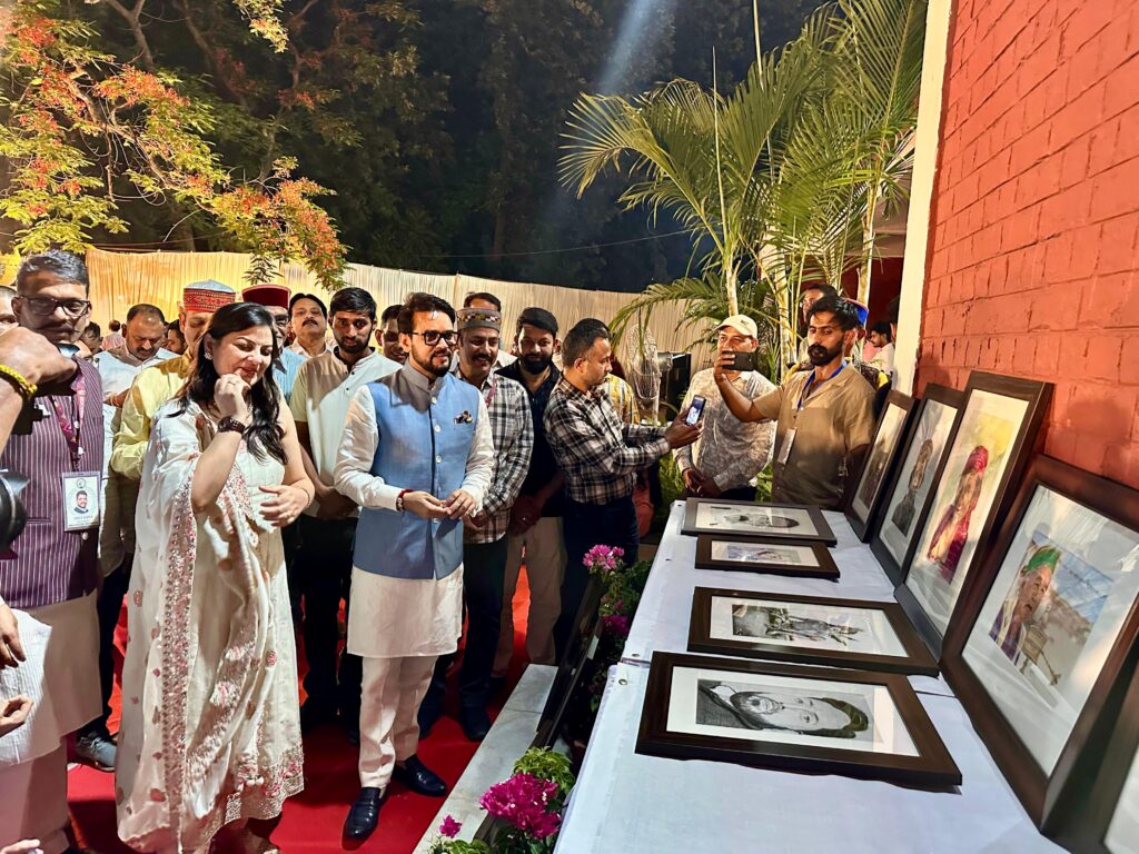 The path to a developed India passes through a developed Himachal: Anurag Thakur HIMACHAL HEADLINES