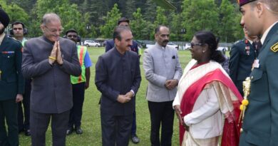 President given warm send off