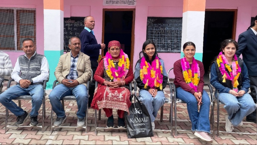 Malavika secured a place in the top 10 merit list by scoring 97.4 percent marks HIMACHAL HEADLINES