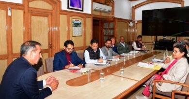 Sukhu chairs review meeting of Health Department HIMACHAL HEADLINES