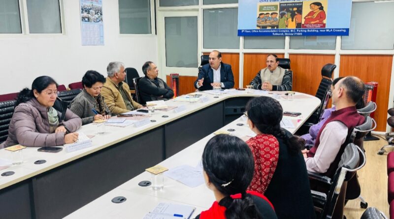 Strengthening Nutrition Through Collaboration: A United Push for Healthier Himachal HIMACHAL HEADLINES
