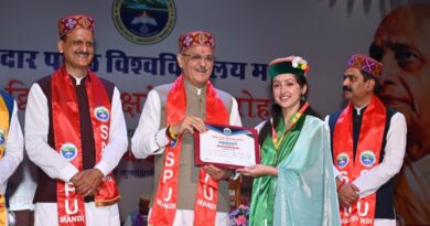 Governor Gupta presides over 2nd  Convocation of Sardar Patel University