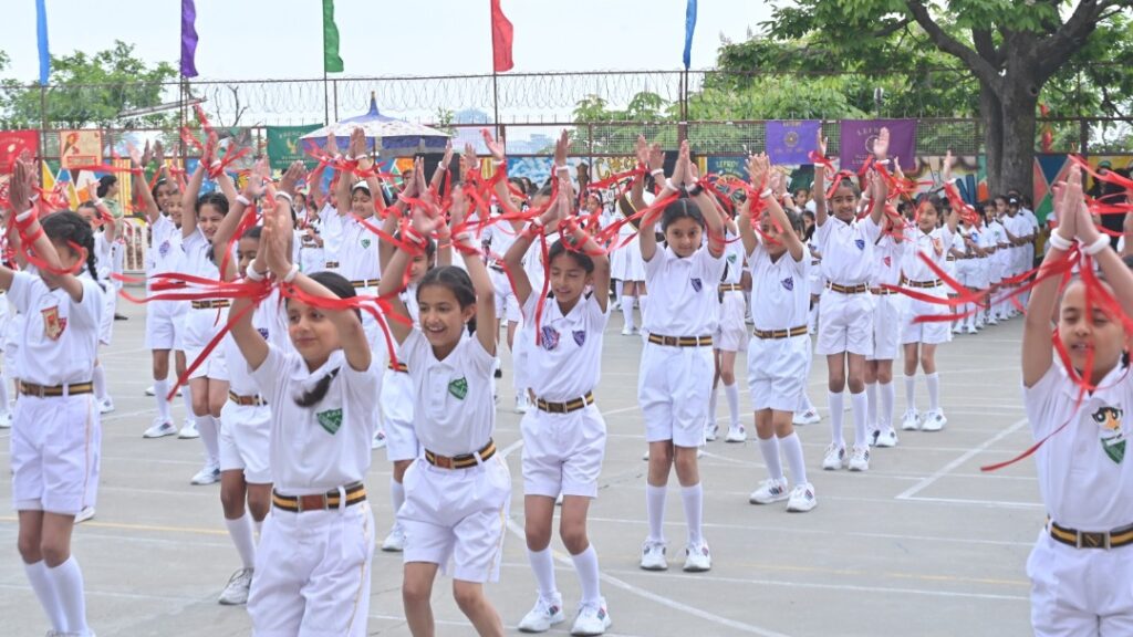 AHS Middle Section Sports Day Celebrated with Enthusiasm and Sporting Spirit HIMACHAL HEADLINES