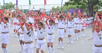 AHS Middle Section Sports Day Celebrated with Enthusiasm and Sporting Spirit HIMACHAL HEADLINES