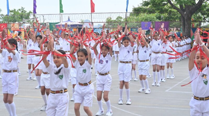 AHS Middle Section Sports Day Celebrated with Enthusiasm and Sporting Spirit HIMACHAL HEADLINES