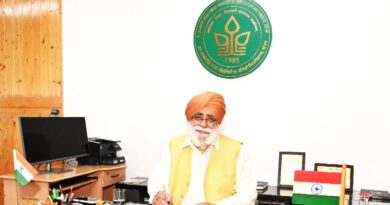 Dr. Harminder Singh Baweja Assumes Charge as Vice Chancellor of UHF Nauni