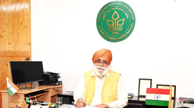 Dr. Harminder Singh Baweja Assumes Charge as Vice Chancellor of UHF Nauni