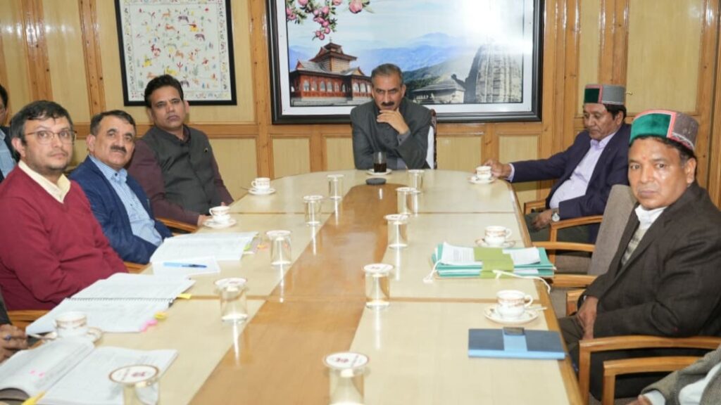 Sukhu Calls for Scientific Study of Cloudbursts, Boosts Disaster Research Capacity in Himachal Sukhu Calls for Scientific Study of Cloudbursts, Boosts Disaster Research Capacity in Himachal HIMACHAL HEADLINES