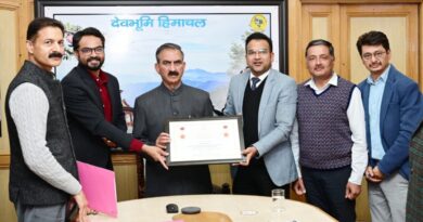 Sukhu appreciates DTG Dept. for ensuring  transparent, prompt and secure services  to citizens HIMACHAL HEADLINES