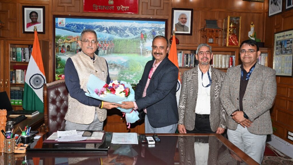 NABARD delegation calls on Governor Gupta HIMACHAL HEADLINES