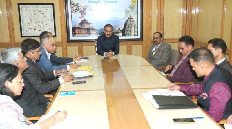 Clear medical claims and arrears of Class-IV pensioners within four days: Sukhu HIMACHAL HEADLINES